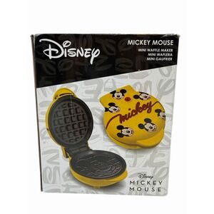 Disney Mickey Mouse Mini Waffle Maker NEW IN BOX Disney Theme Disney Collectible